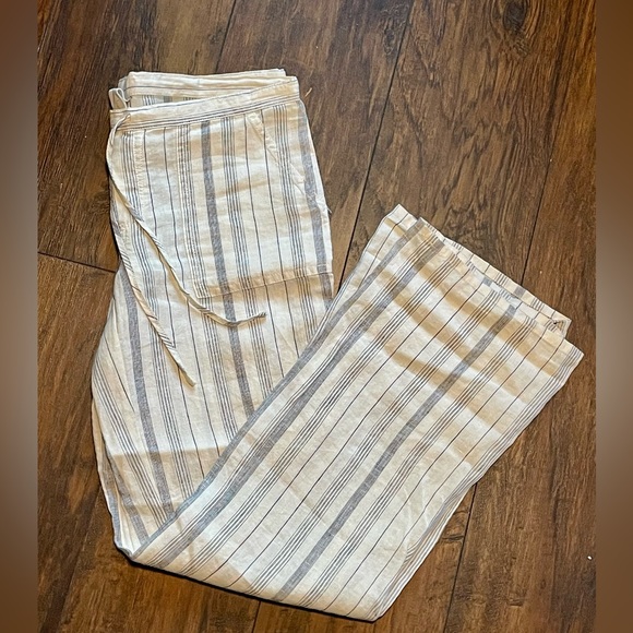 Vintage Linen drawstring pants - Picture 7 of 7